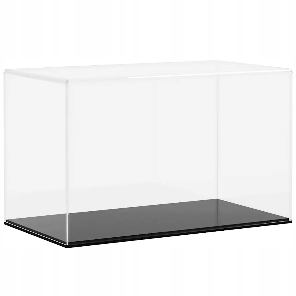 Przezroczyste pudełko ekspozycyjne akrylowe 31 x 17 x 19 cm