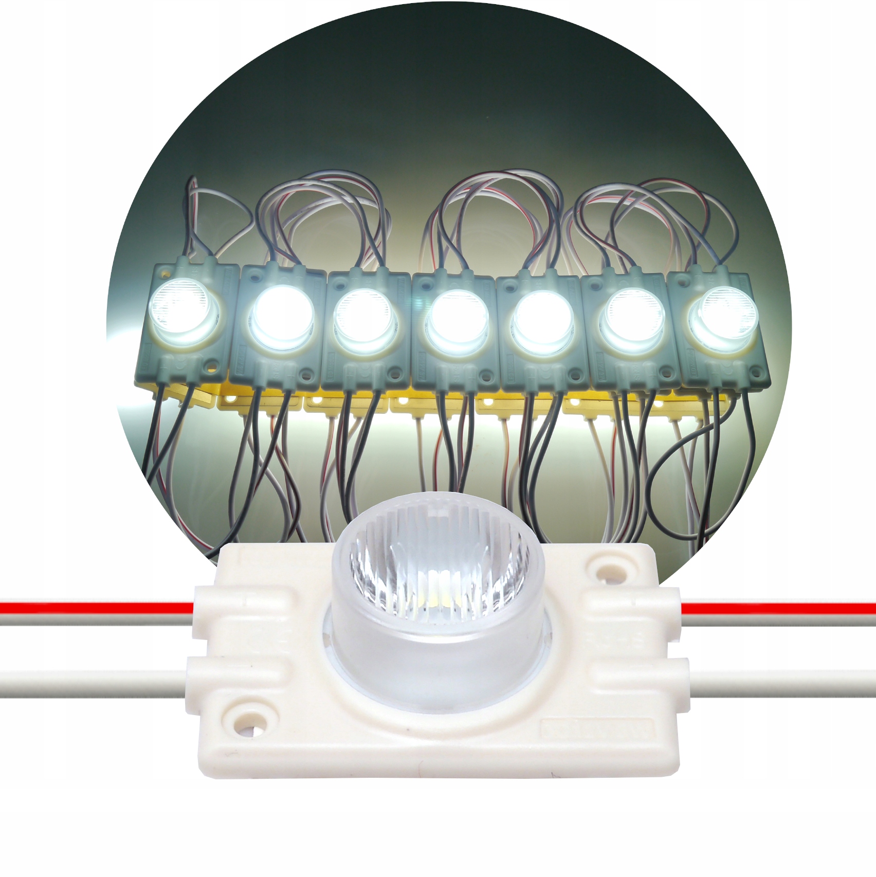 

Bardzo Mocne Moduły Led Semafor 12V 3W 210 Lumenów