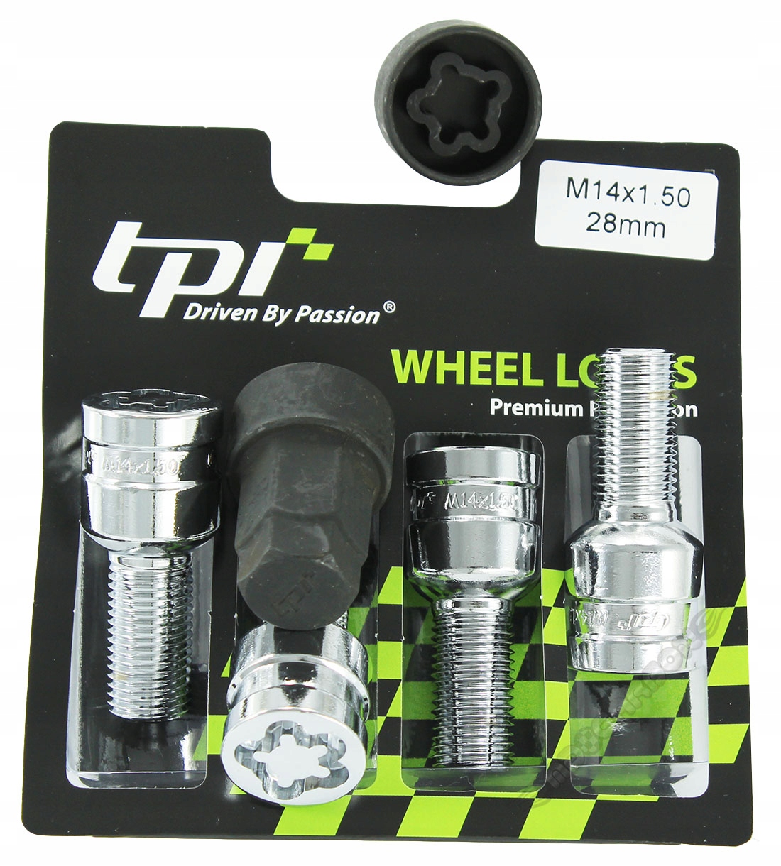 TPI SRUBY ZABEZPIECZAJACE 14x1 5x28 VW Golf Passat