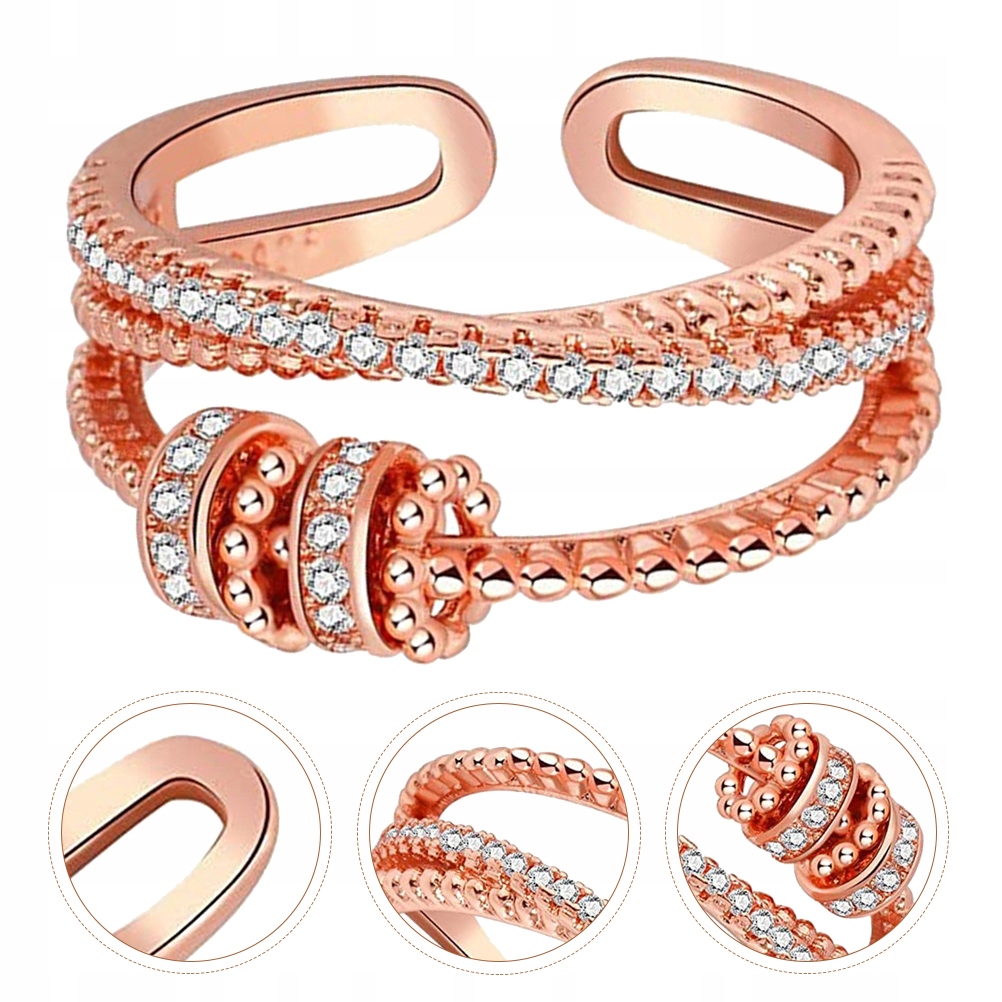 PIERŚCIONEK Z KORALIKAMI PIERŚCIONEK NA PREZENT Kod producenta HFGKNGDF571