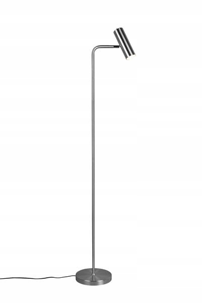 Minimalistická stojaca lampa strieborná Trio