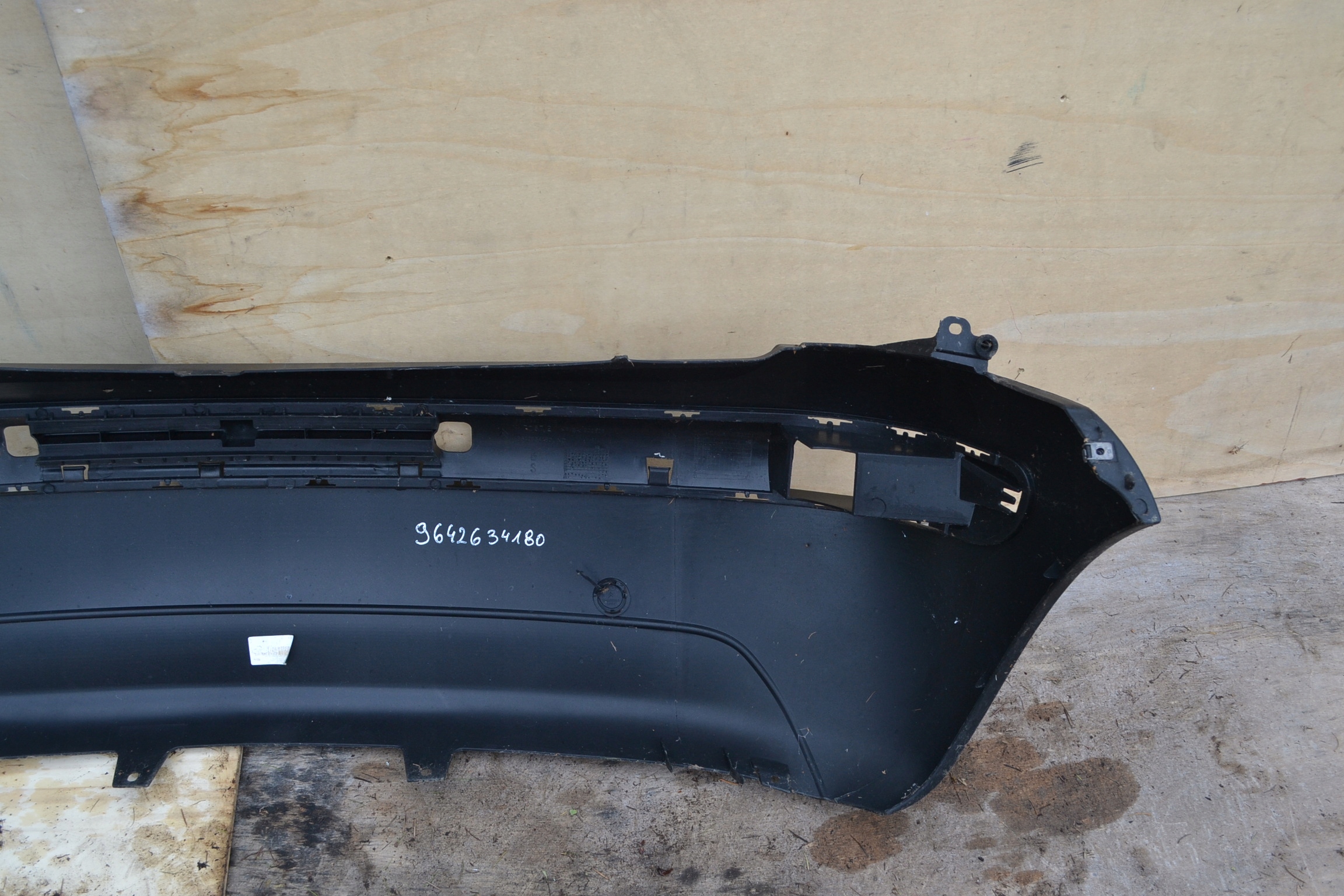 bumper rear part CITROEN C3 2002-2009 9642634180