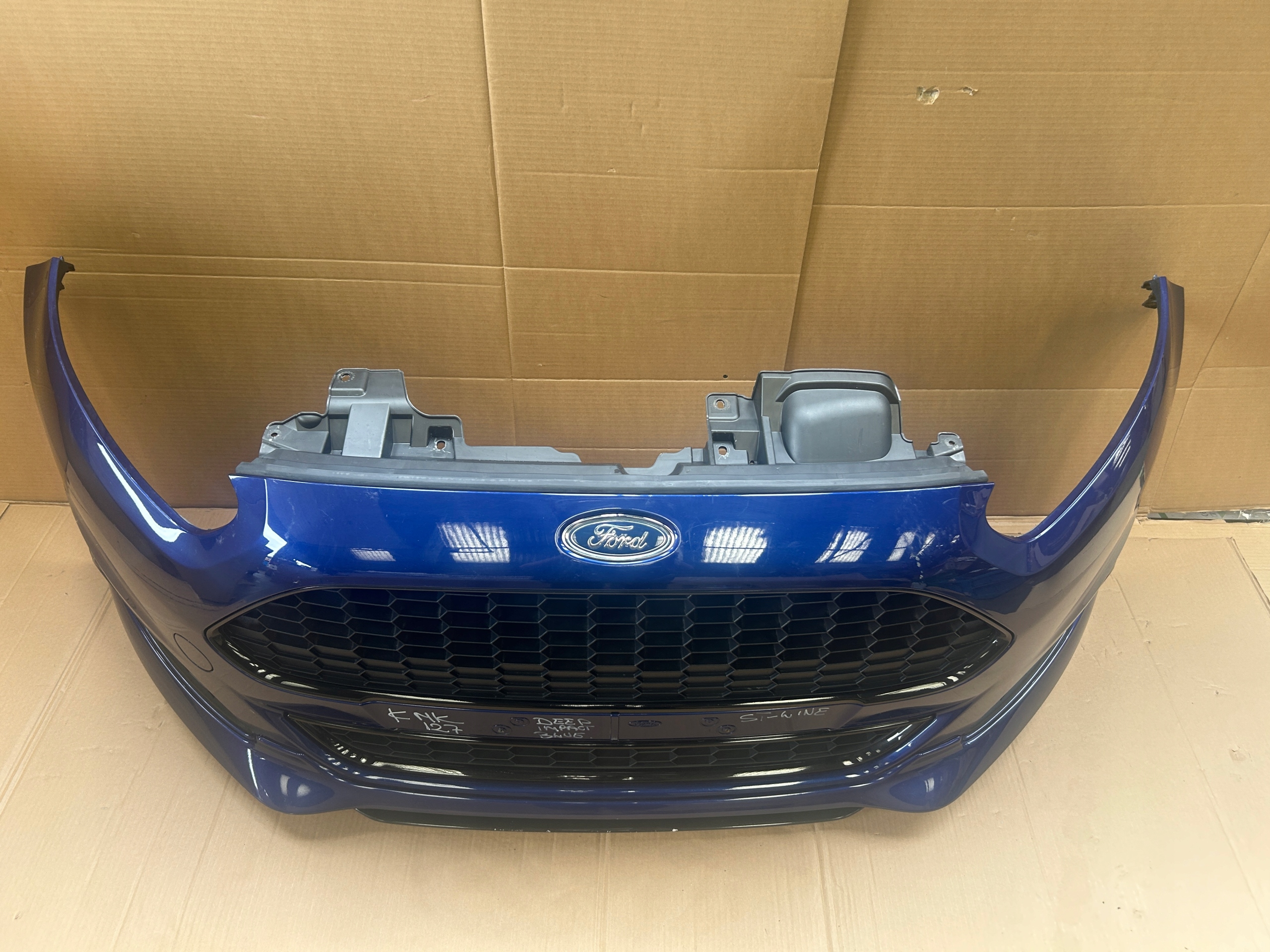 FORD FIESTA MK7 LIFT ST-LINE 2012-2017 bumper front DEEP IMPACT BLUE