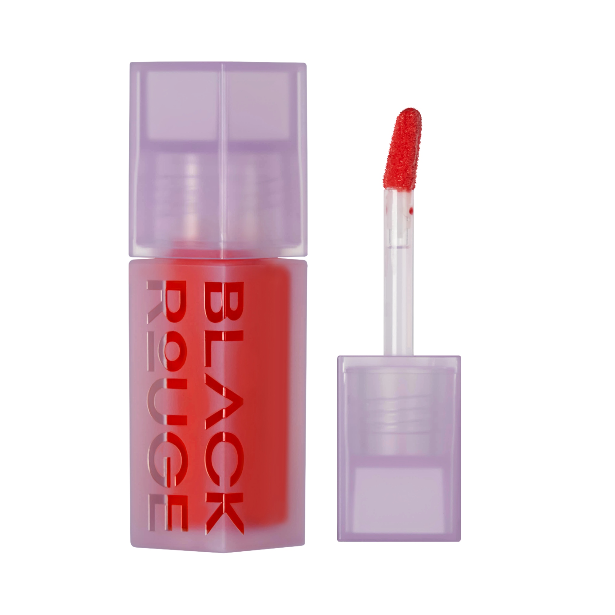 Black Rouge Double Layer Over Velvet Sametový tint na rty Fauvism Red