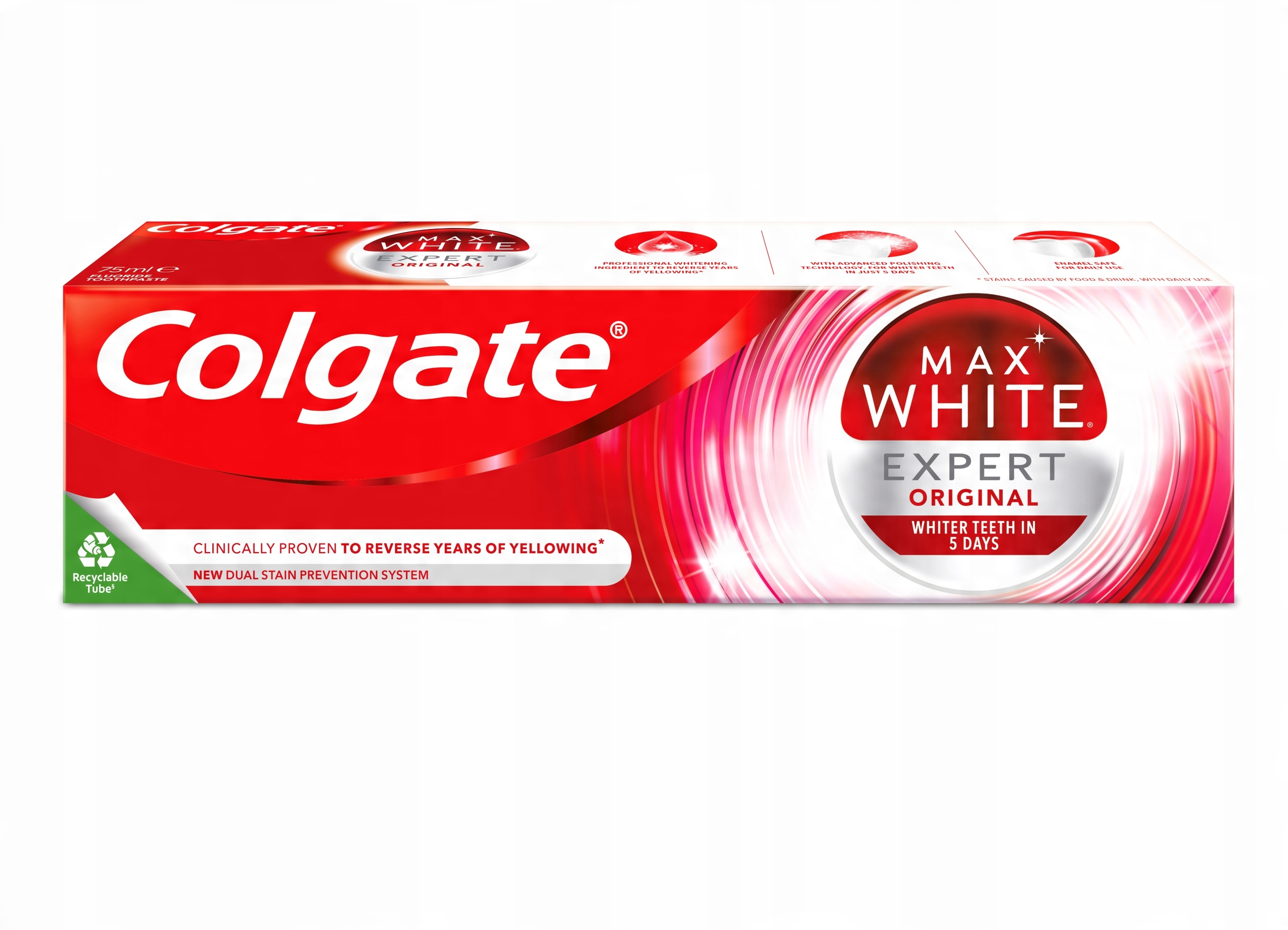 

Colgate Pasta do zębów max white expert 75 ml