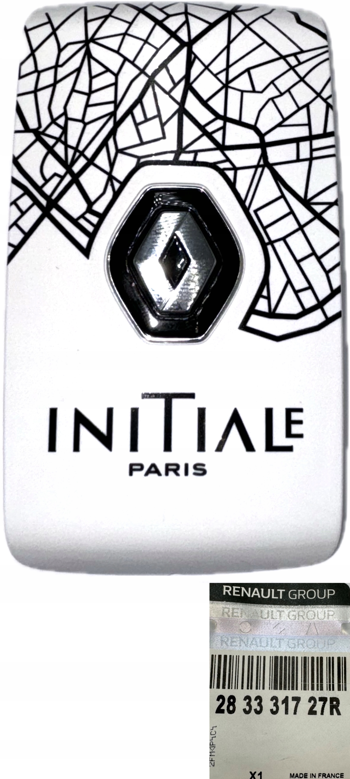 ETUI ODBUDOWA NA KARTE TYPU HANDS FREE RENAULT CLIO V OE 283331727R