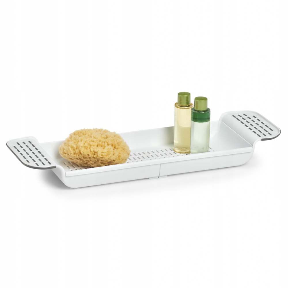 

Półka łazienkowa plastikowa na wannę Zeller biała