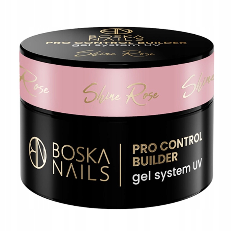 Boska Nails żel budujący Shine Rose Pro Control Builder 50ml