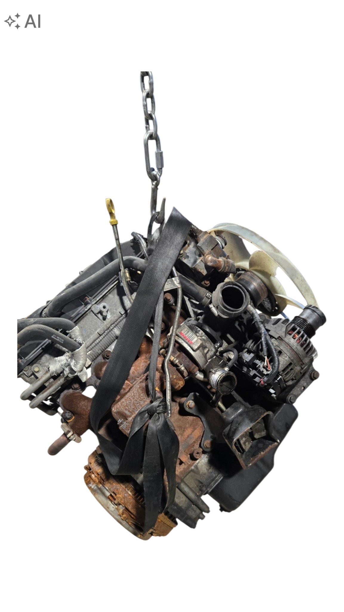 engine complete 2.4 TDDI Ford Transit 115K FXFA 05r