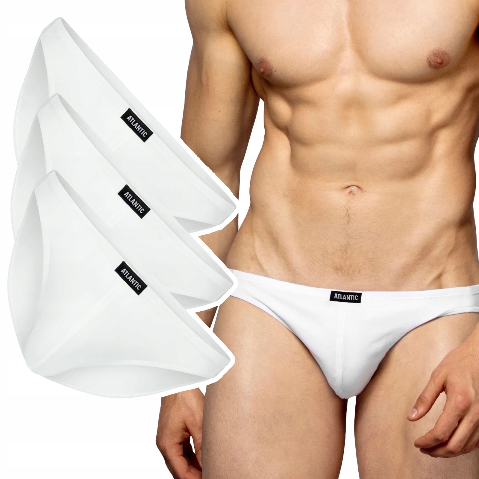 

Slipy męskie Atlantic 3BMP-230 Mini 3 Pary L