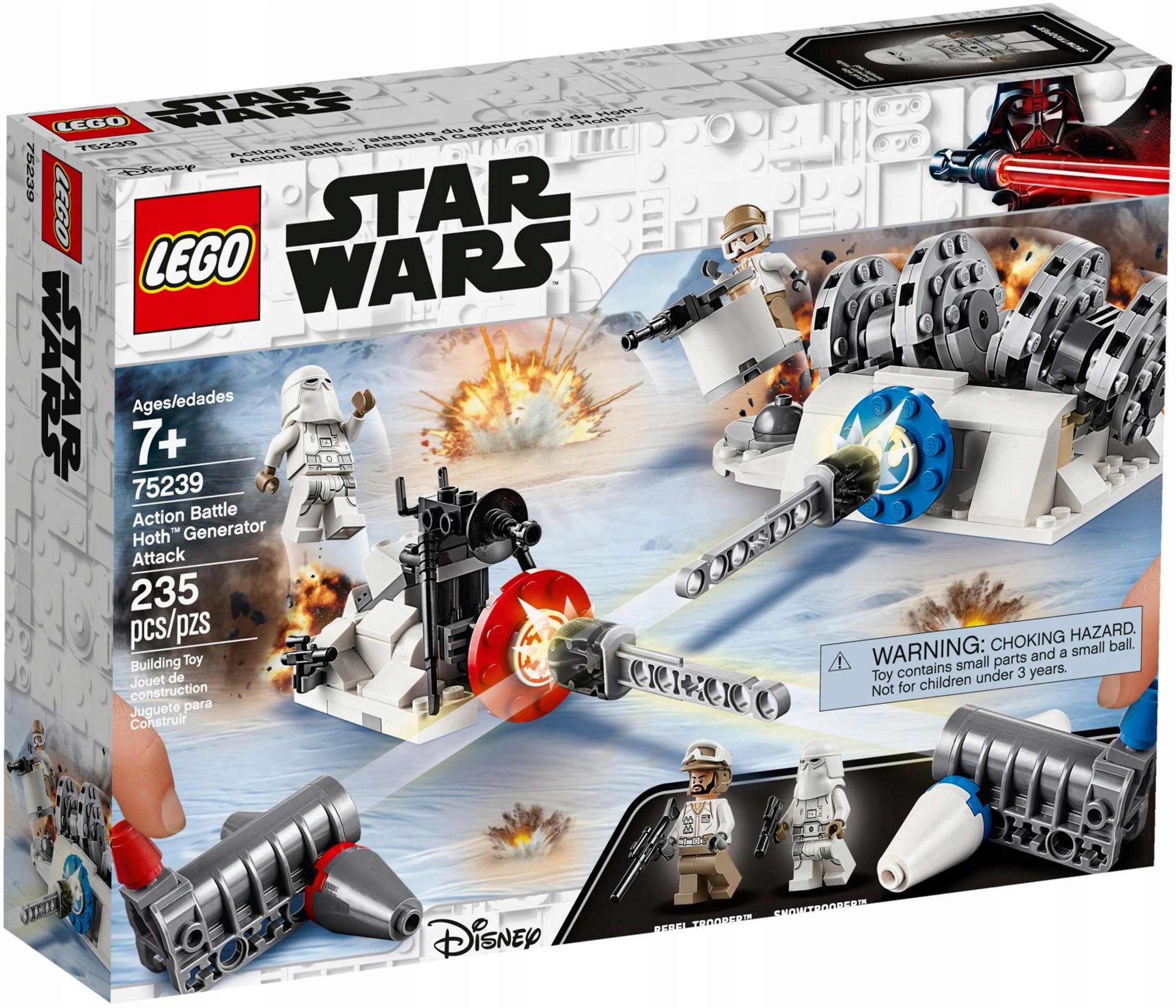 

Lego Star Wars 75239 Atak na generator na Hoth