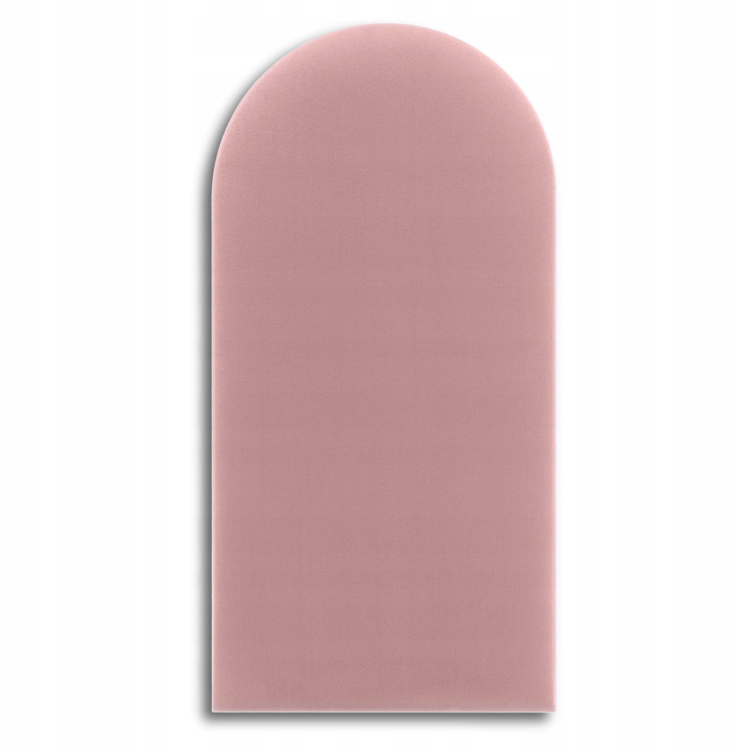 Grube Panele Ścienne Tapicerowane WELUR PŁOTEK 30x100 BRUDNY RÓŻ 17 Kolory Wysokość mebla 100 cm