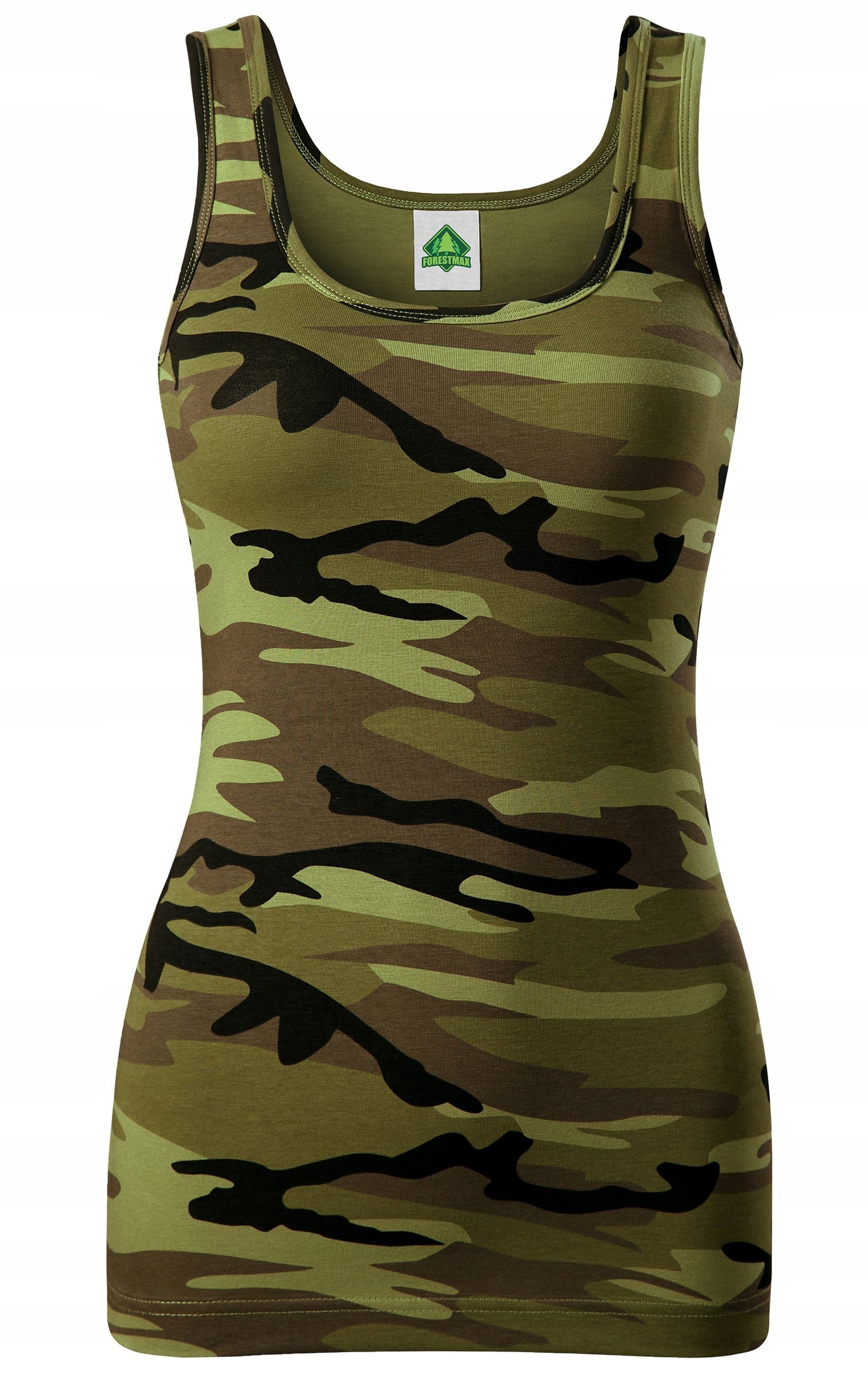 

Koszulka Wojskowa Damski Top Camo Bawełna 180g XL