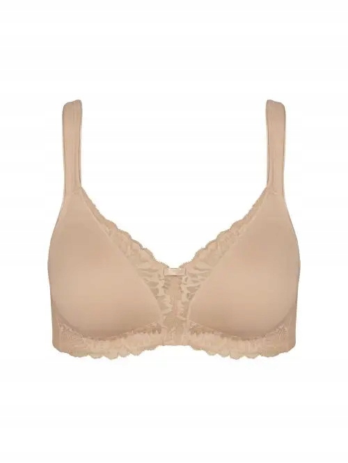 Dámská Podprsenka Triumph Modern Lace+cottom M 90C Béžová