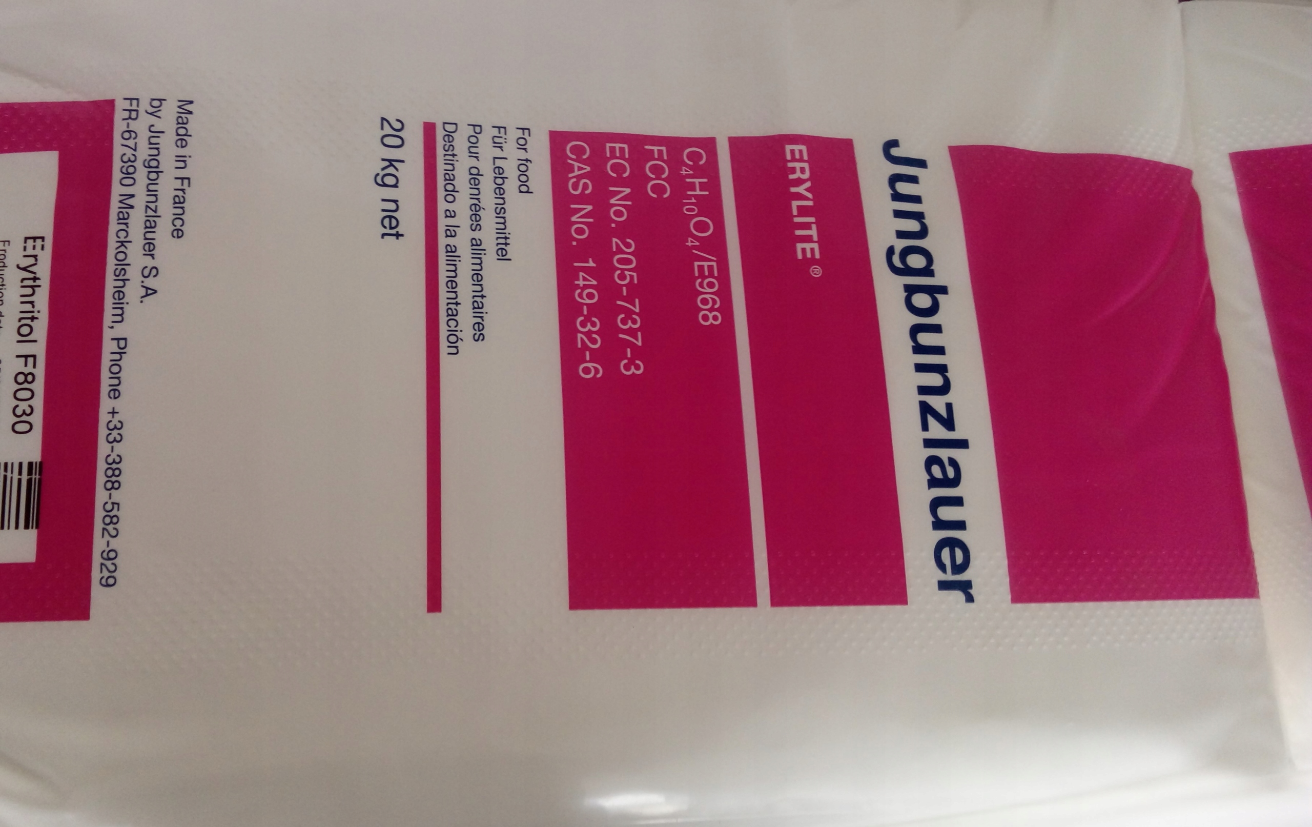 Levně Erythritol 20 kg, Francie