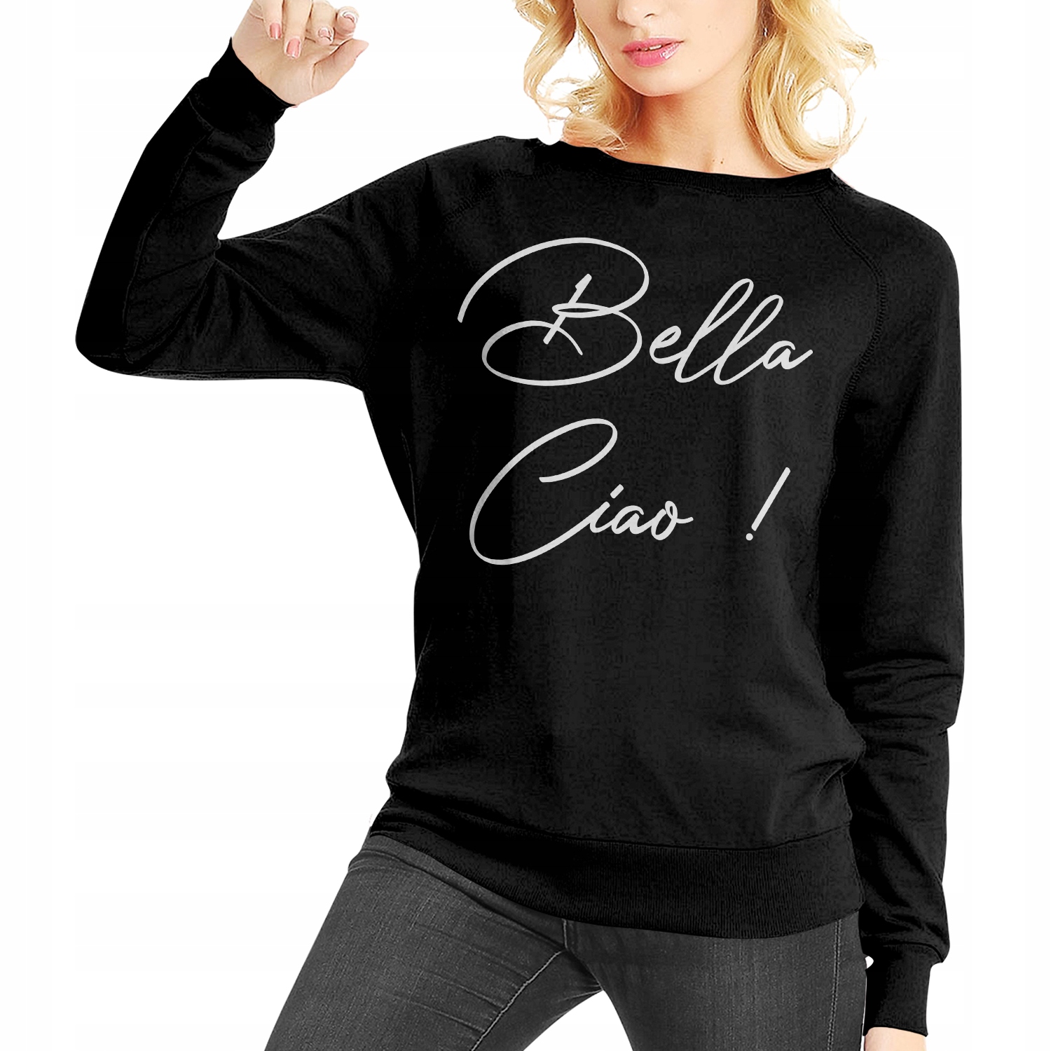 

Bluza damska Bella Ciao dom z papieru