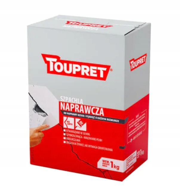 TOUPRET SZPACHLA NAPRAWCZA 1kg