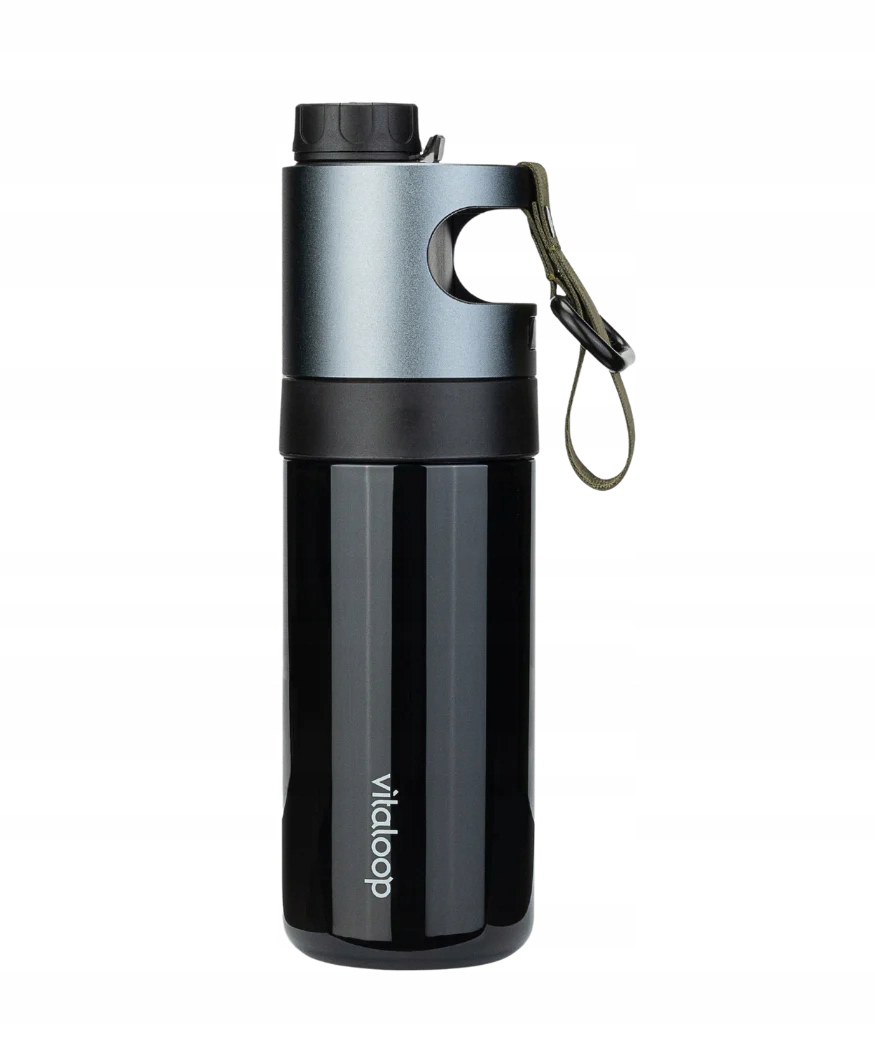 Láhev s vícestupňovou filtrací vody Vitaloop FlexGuard, filtrační láhev