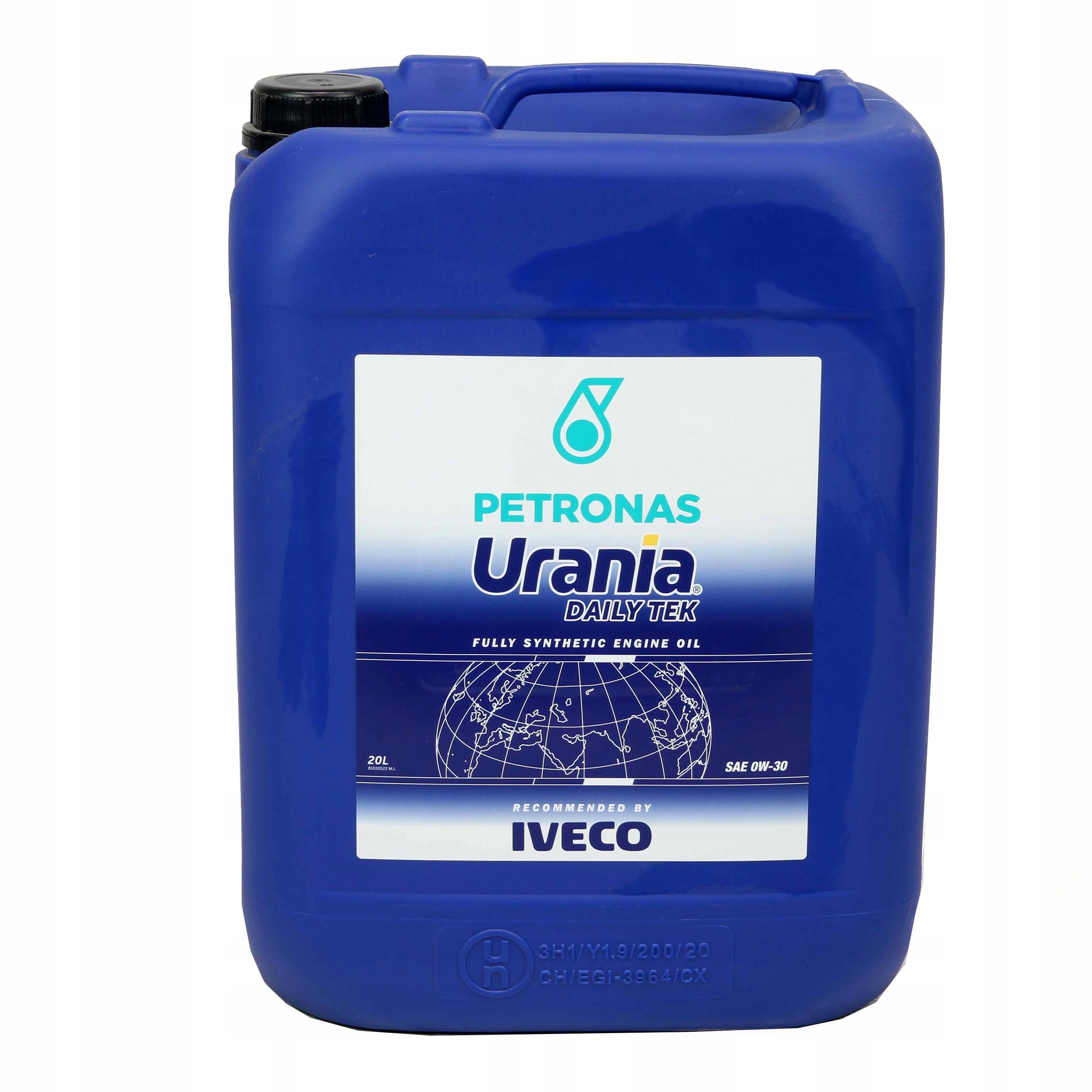 

Petronas Urania Daily Tek Plus 0W/30 20L