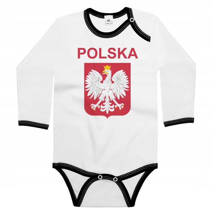 

Body długi rękaw Polska Dla Kibica Godło Orzeł 92