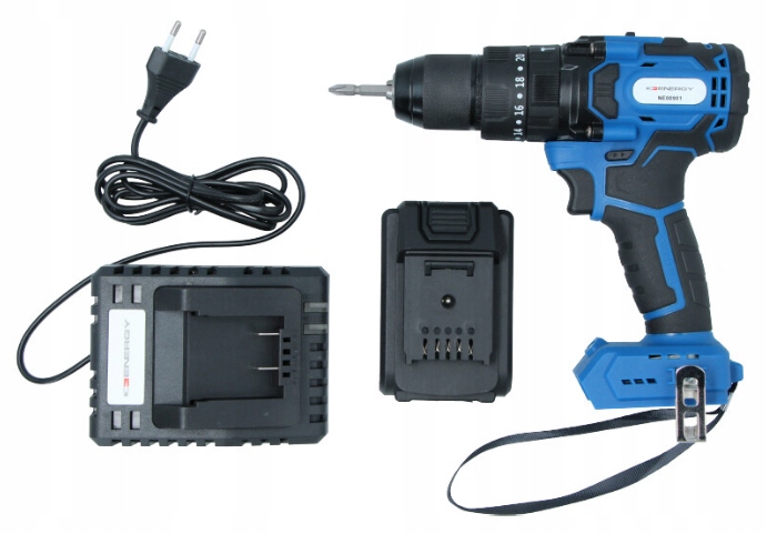 Akumulátorový Aku Vrtačka 18V Příklepový