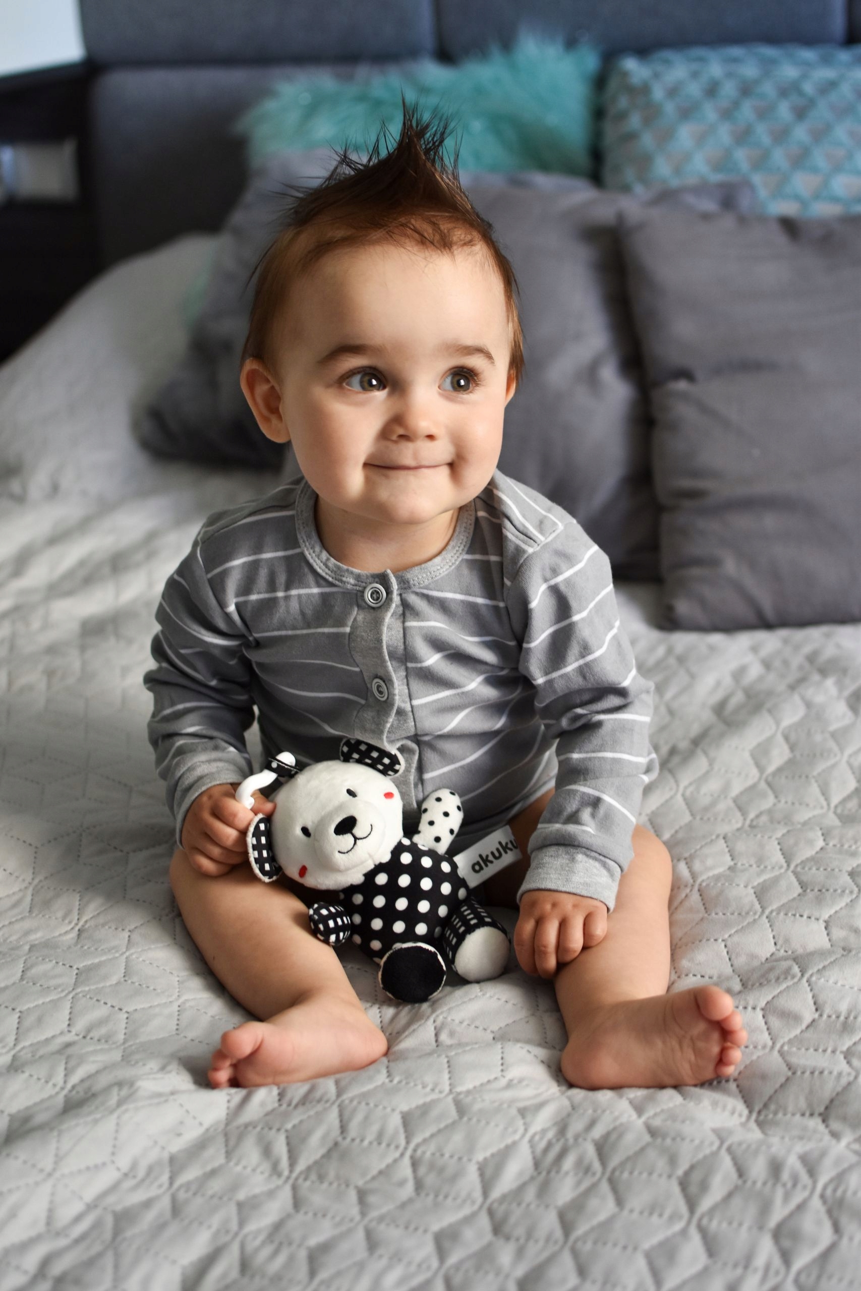 AKUKU ZAWIESZKA GRZECHOTKA ZABAWKA SENSORYCZNA Rodzaj zawieszki