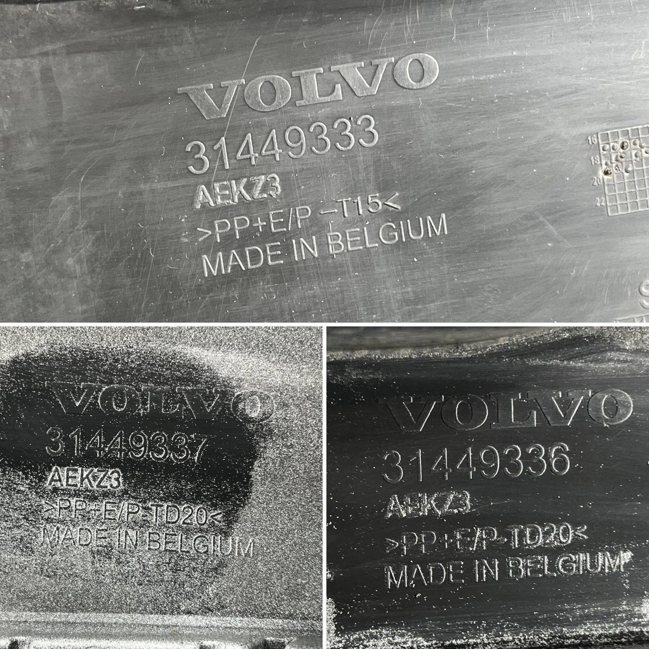 VOLVO XC40 2017-> stoßstange heck 31449333