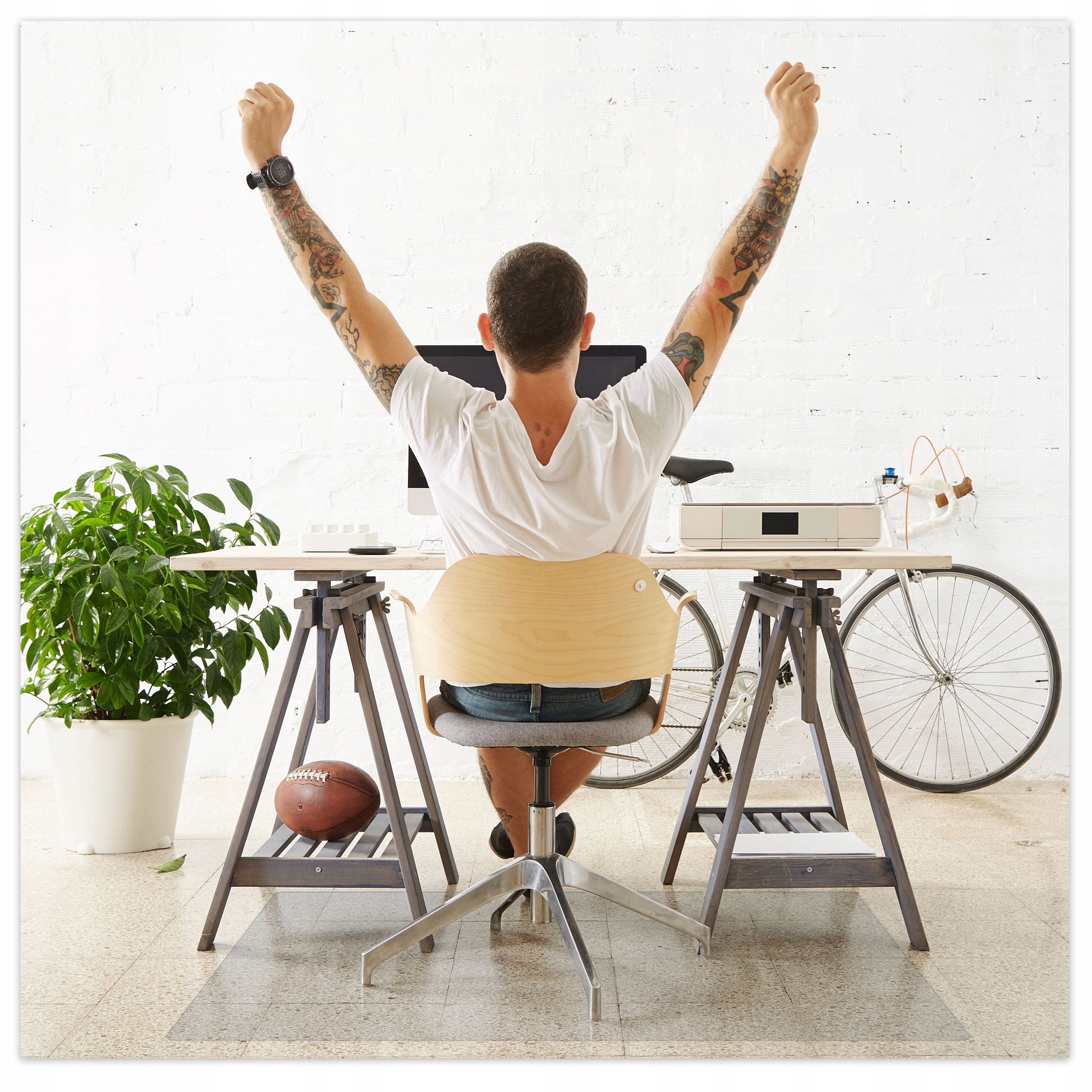 

Mata Ochronna Pod Krzesło Fotel 120x100 Gruba