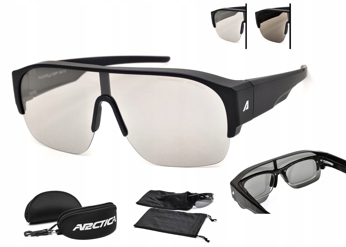 Fotochromatické Polarizační Brýle S-313FP Pro Dioptrické Brýle Arctica