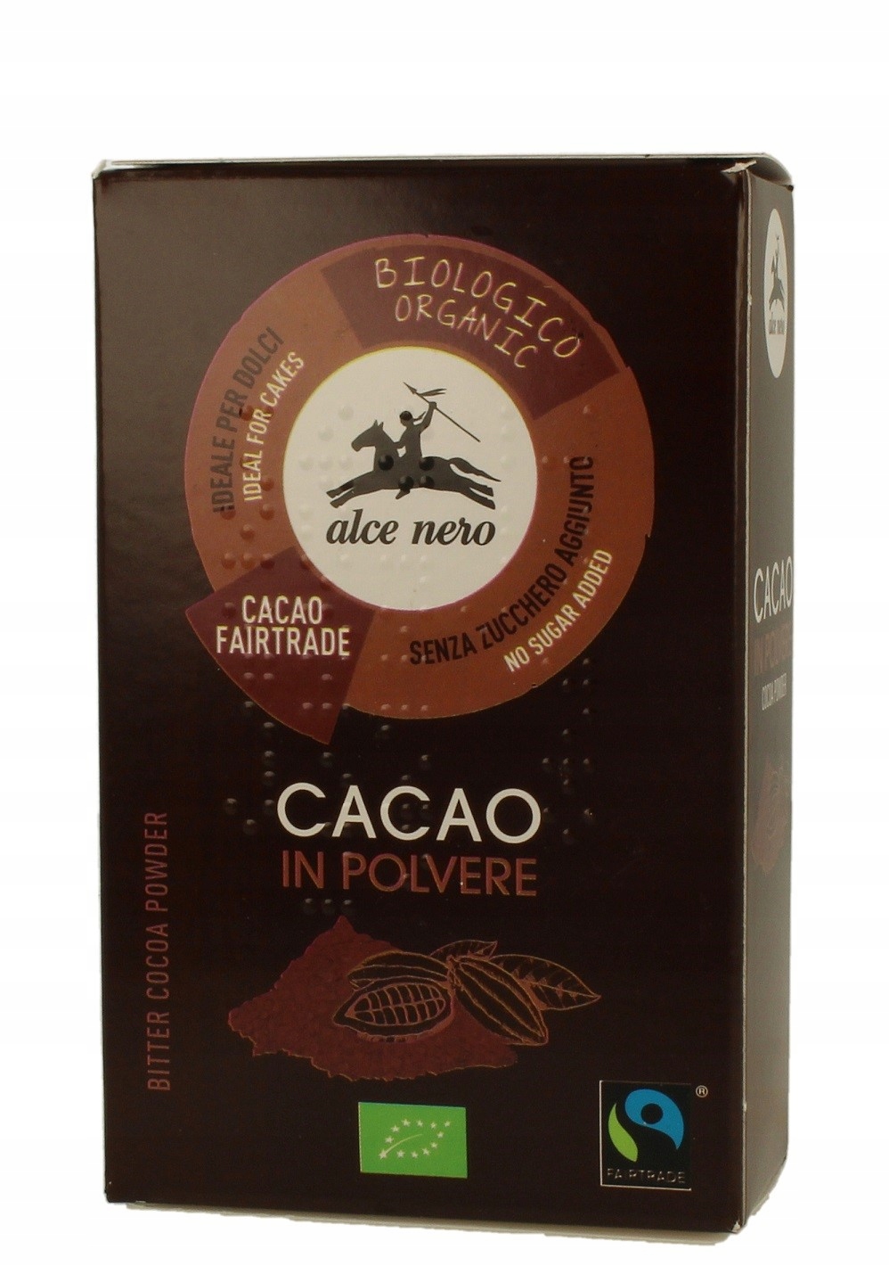 Kakao V Prášku Fair Trade Bio 75 g Alce Nero