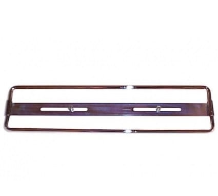Rámček registračnej tabuľky chróm 52x11 cm Garbus