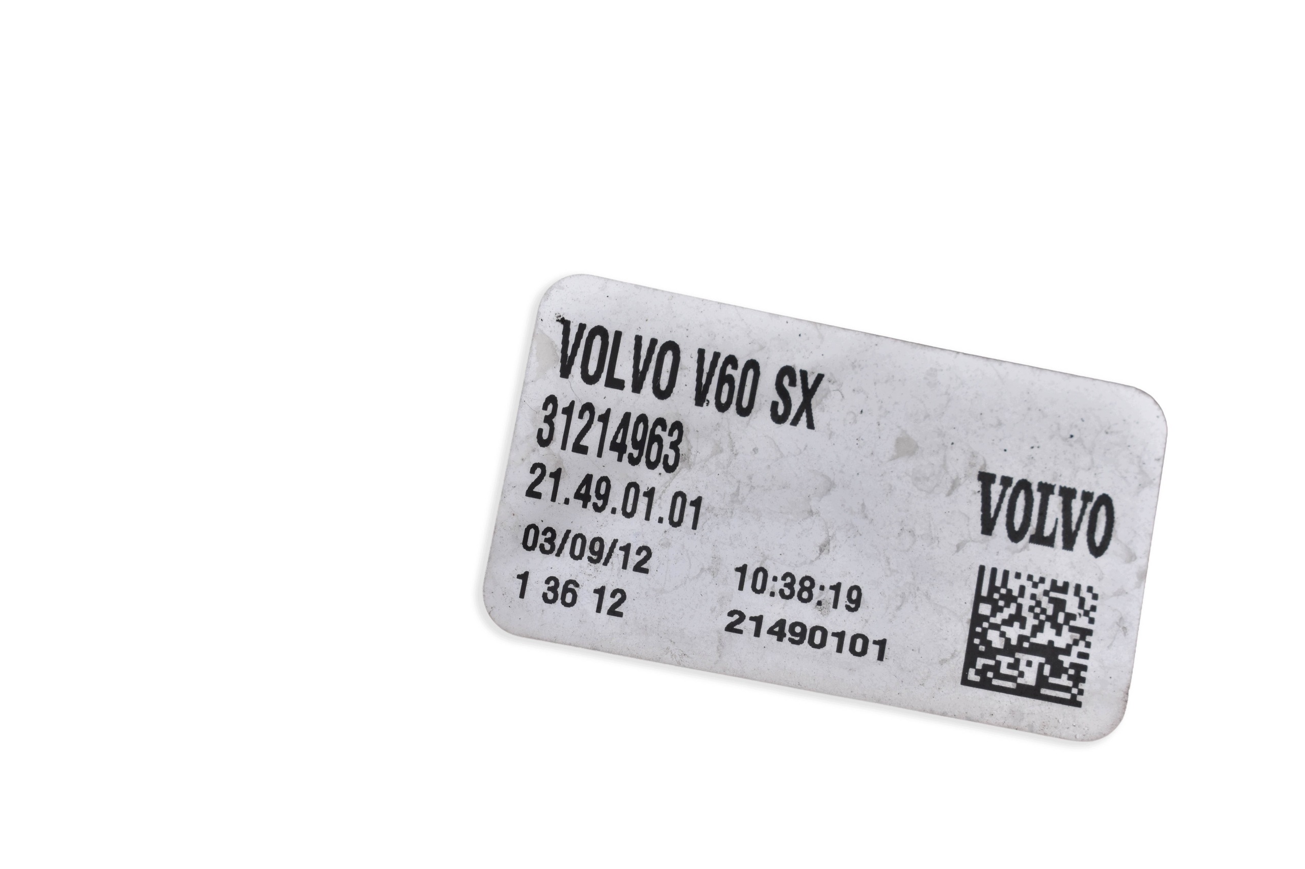 light left rear part VOLVO V60 and 2010-2013R EU 31214963