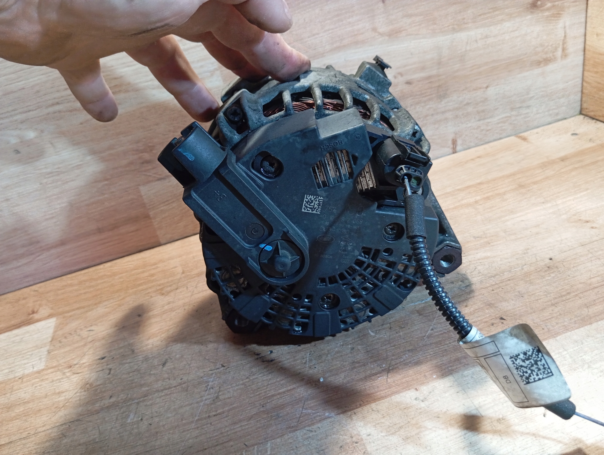 ALTERNATOR JAGUAR F-PACE RANGE ROVER VELAR 2.0 D 0125812068
