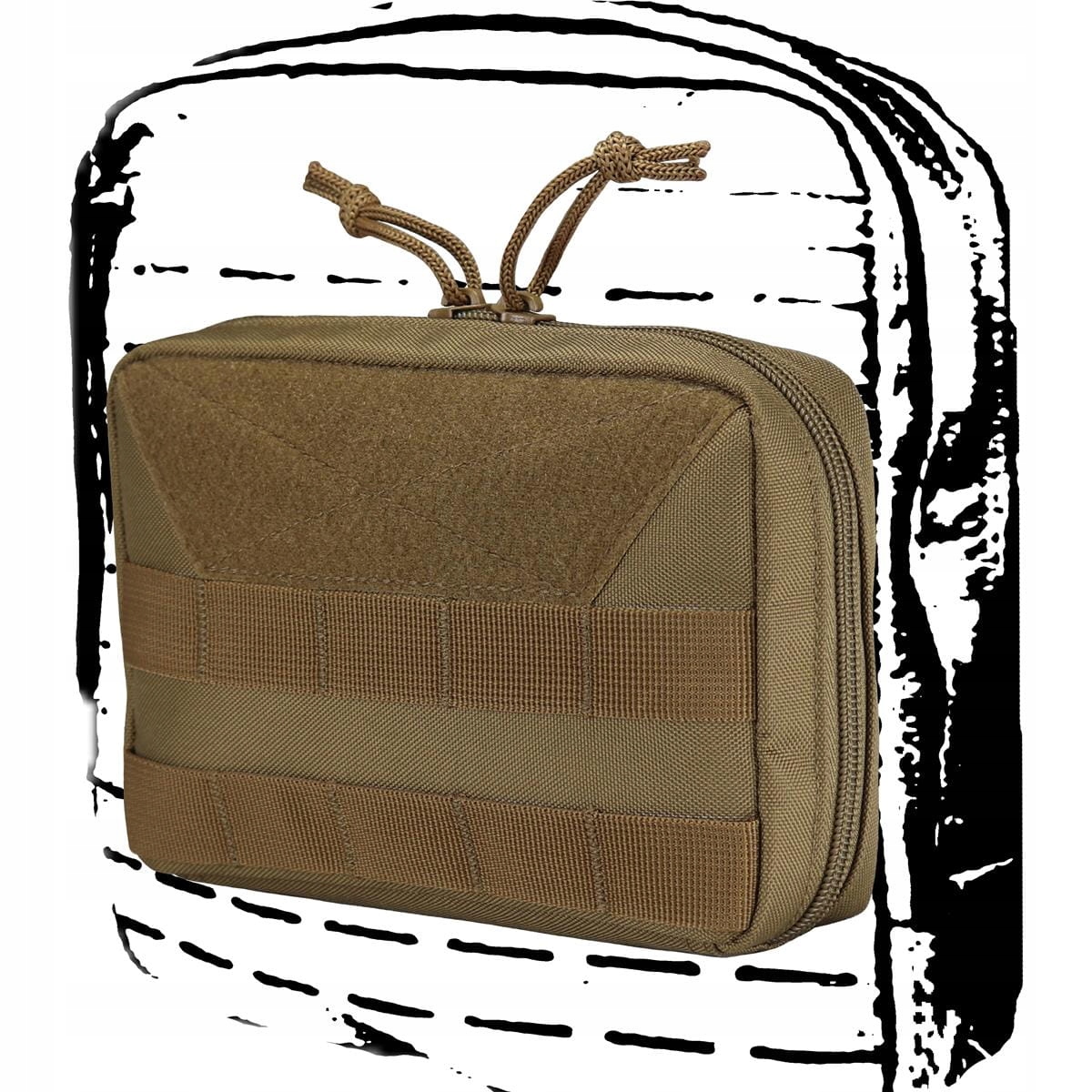 Zasobnik Wojskowy Ładownica Taktyczna Camo Cargo Coyote