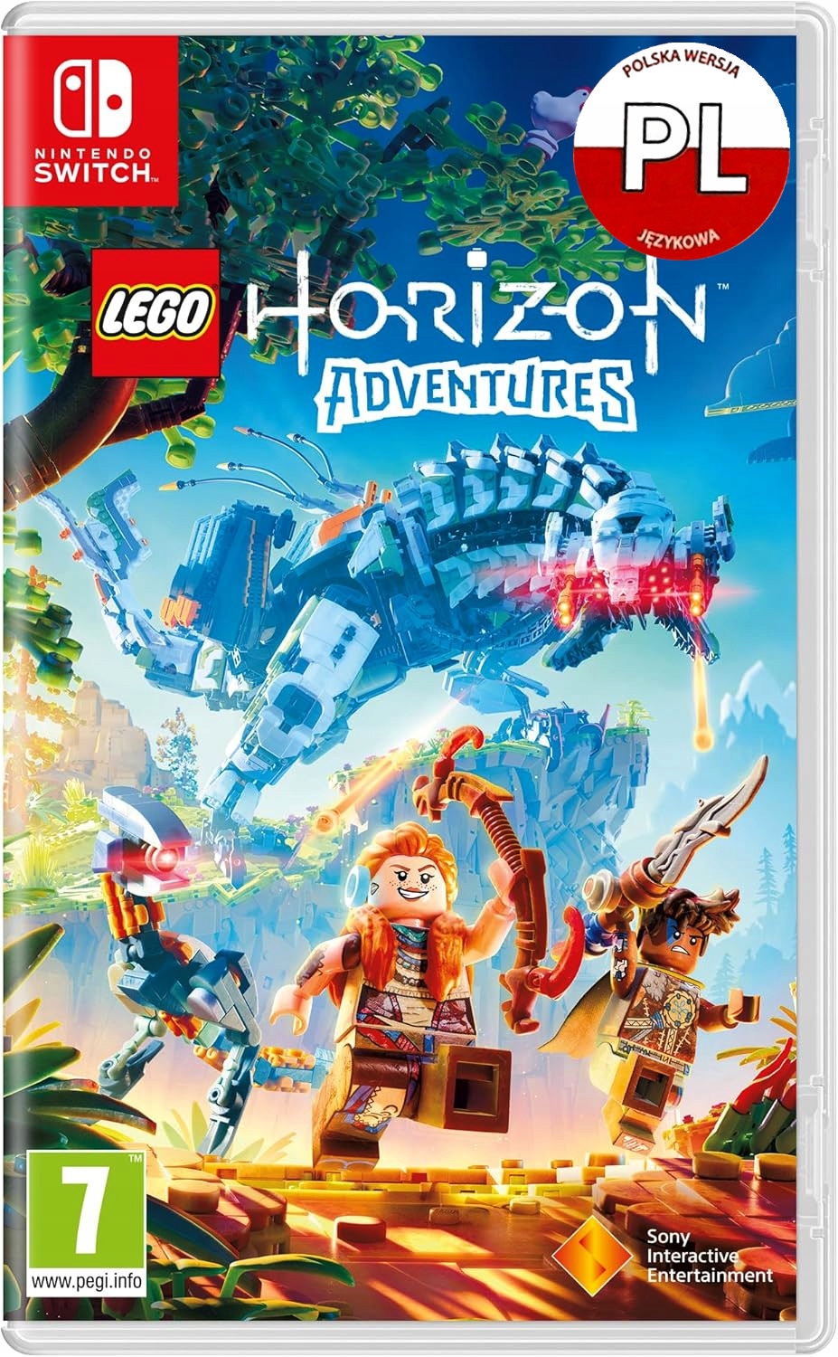 Lego Horizon Adventures Nintendo Switch, Gra pudełkowa, Karta kartridż Pl