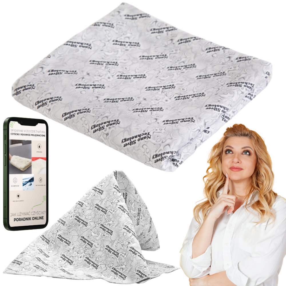 Levně Raypath Čistič Sunbeam XXL Popelavý S Nanostříbrem Šedý Na Vytírání