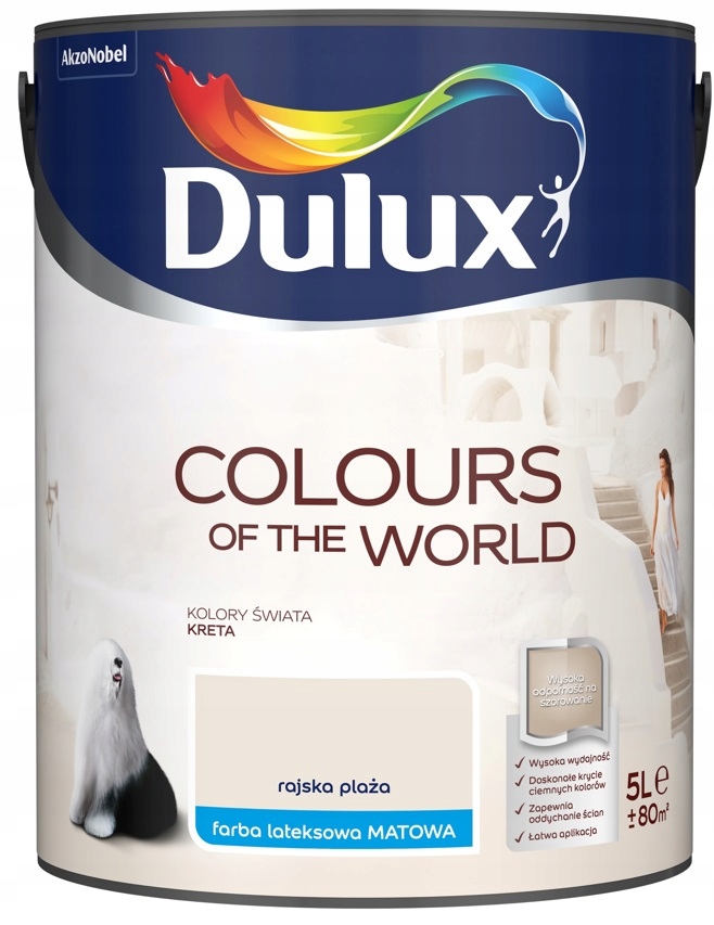 

Farba Dulux Świata- rajska plaża, 5l