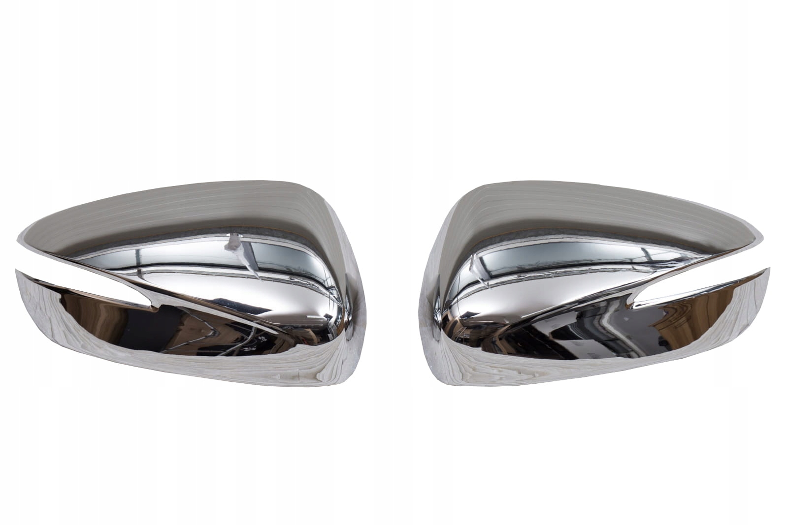 MAZDA CX5 2015-17 ХРОМИРОВАННЫЕ НАКЛАДКИ НА ЗЕРКАЛА