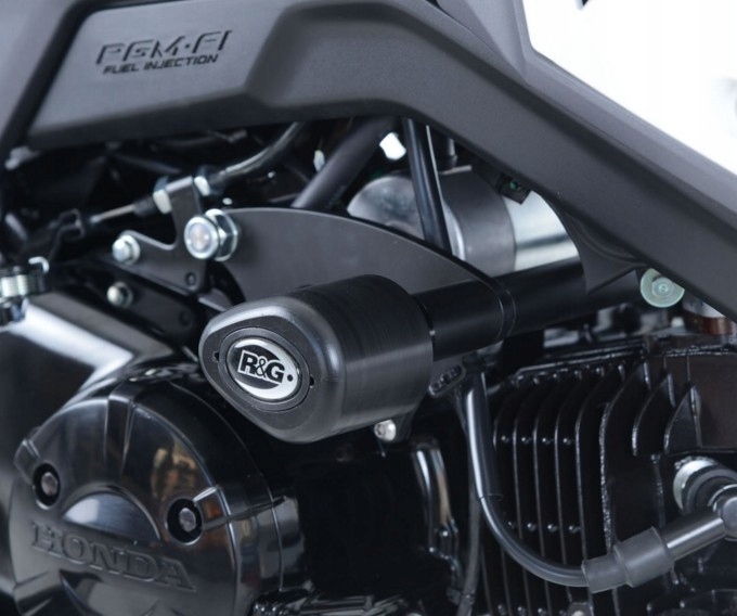 CRASHPADY AERO RG HONDA MSX125 (GROM)17-20 BLACK