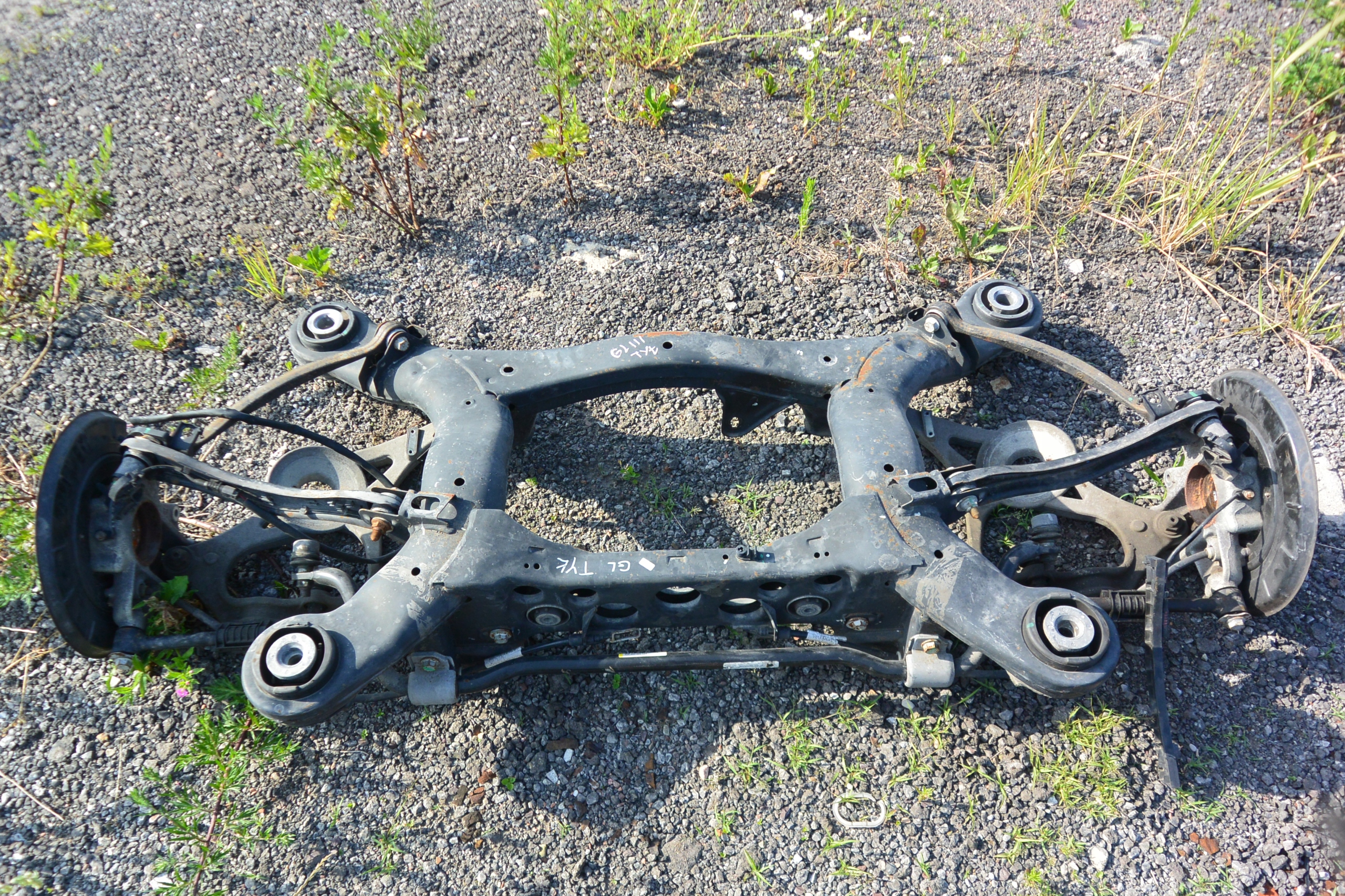 SANKI WÓZEK ZAWIESZ WAHACZE TYŁ MERCEDES ML GL 164