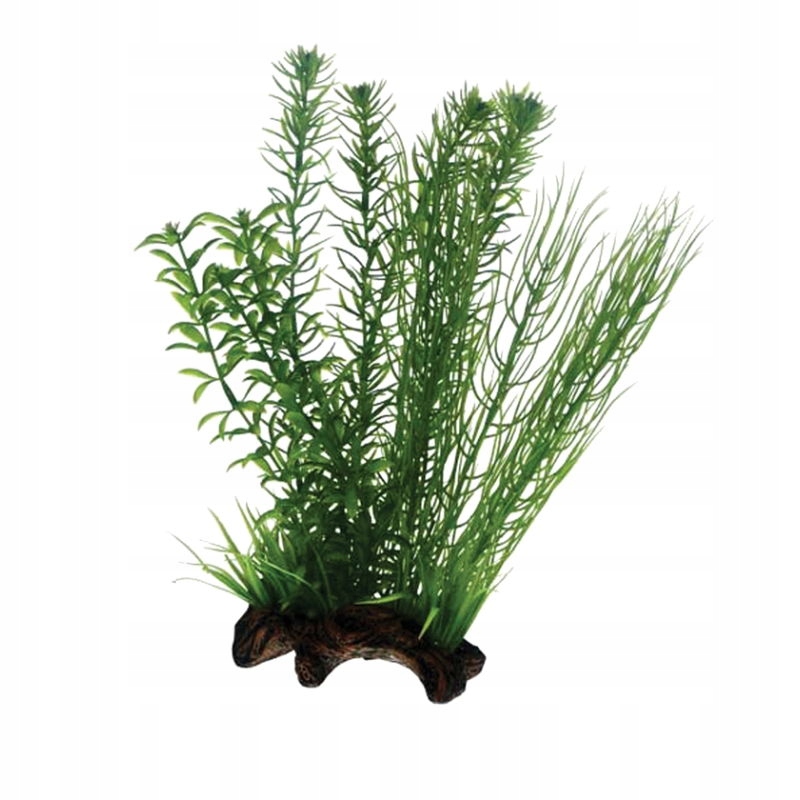 Levně Umělá Akvarijní Rostlina Kořenová Rostlina Dekorace Do Akvária 30 CM