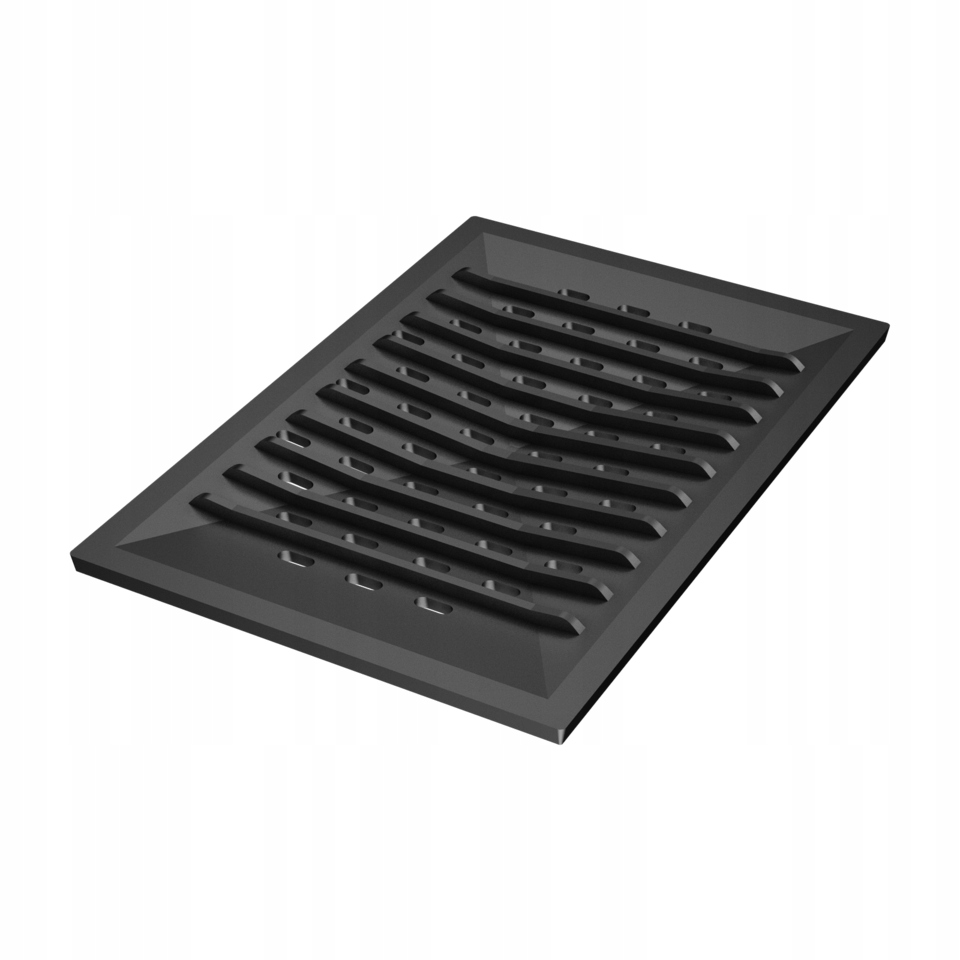 Ruszt żeliwny do kominka pieca 26x38,2cm TYP F