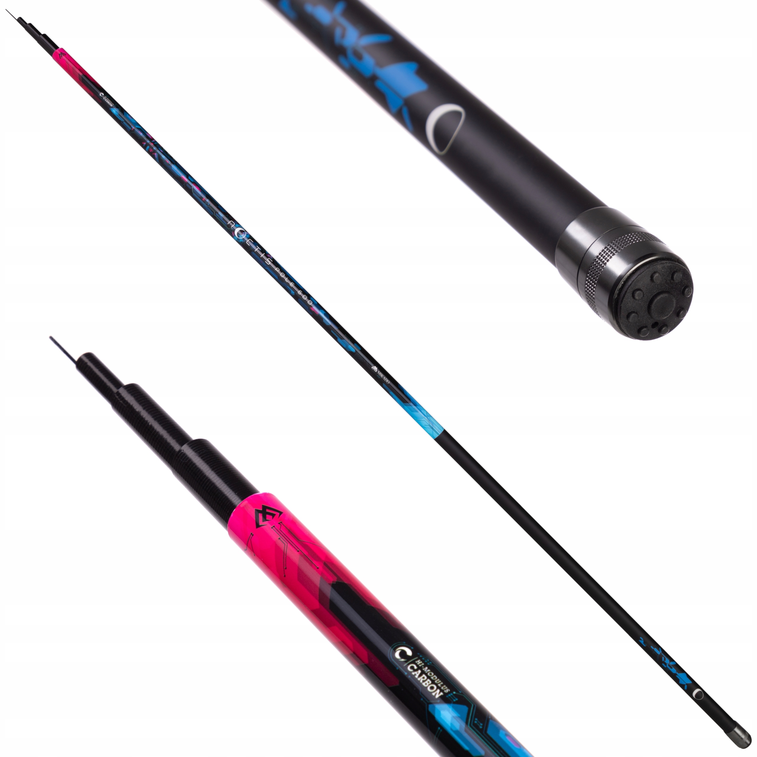 Wędka teleskopowa bat Mikado Noctis Pole 500 do pełnego zestawu