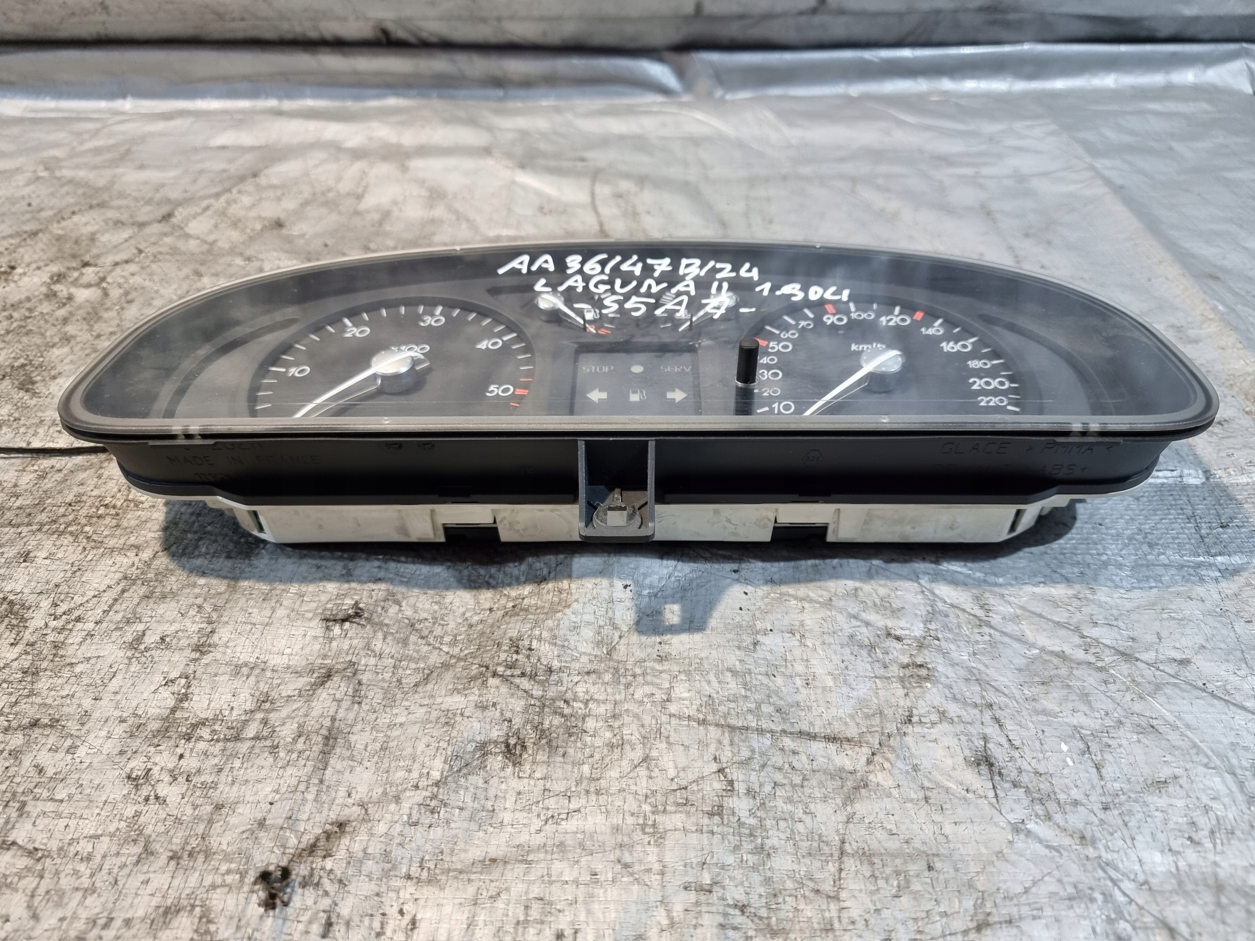 dials dials OE 8200218863 RENAULT LAGUNA II 1.9 DCI 02r
