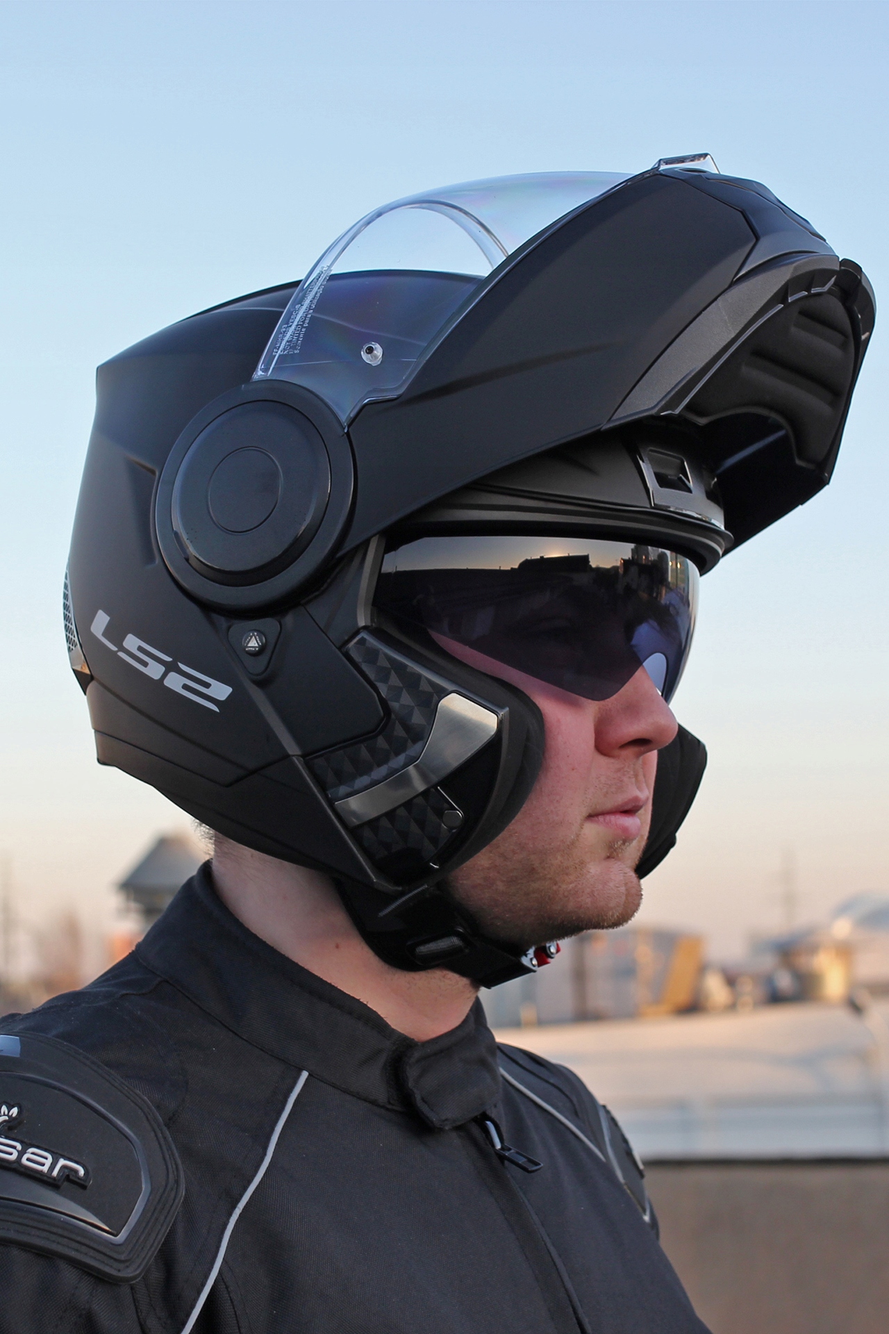 SZCZĘKOWY KASK MOTOCYKLOWY LS2 FF902 SCOPE FLIP-UP Stan opakowania oryginalne