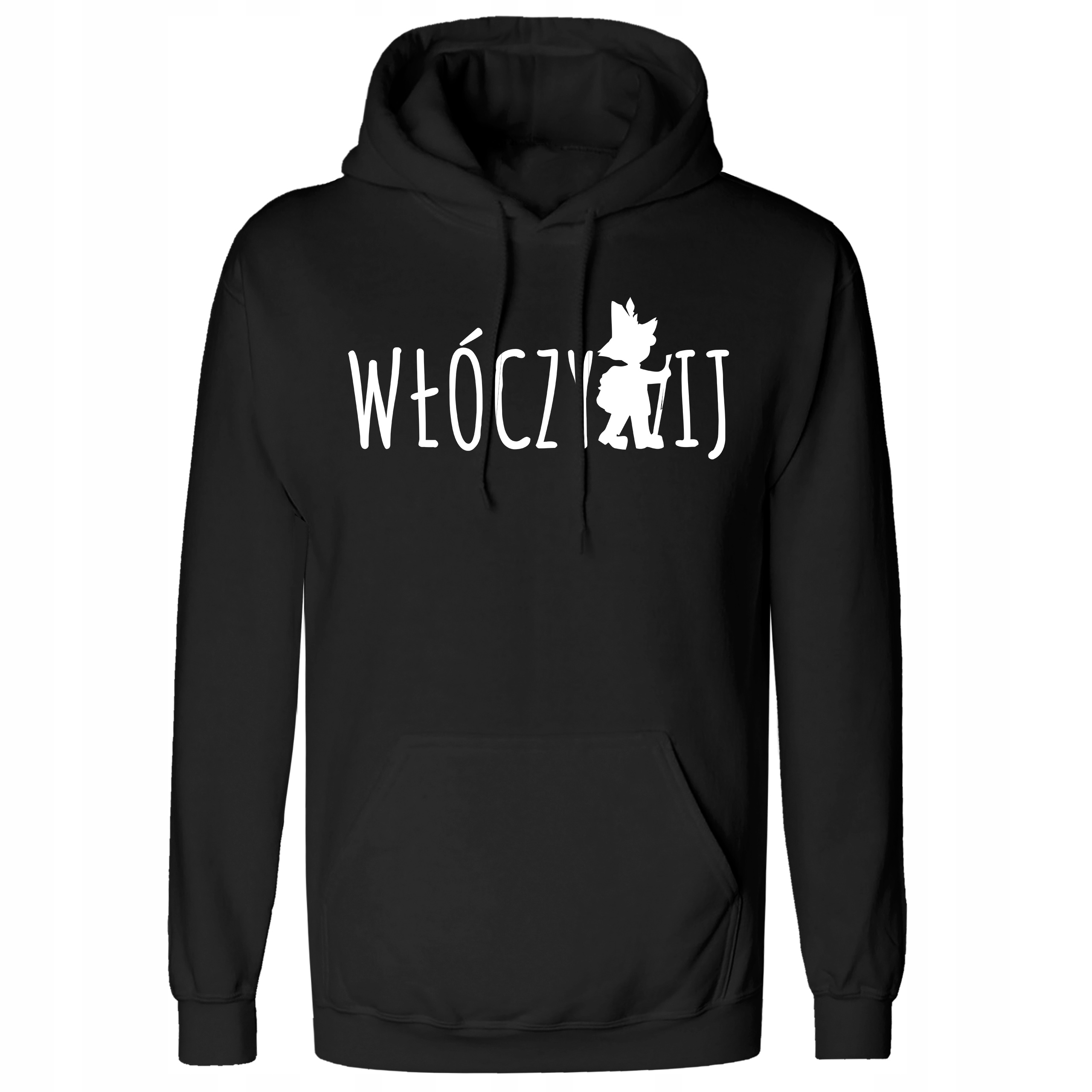 

Bluza Kaptur Włóczykij damska M czarna