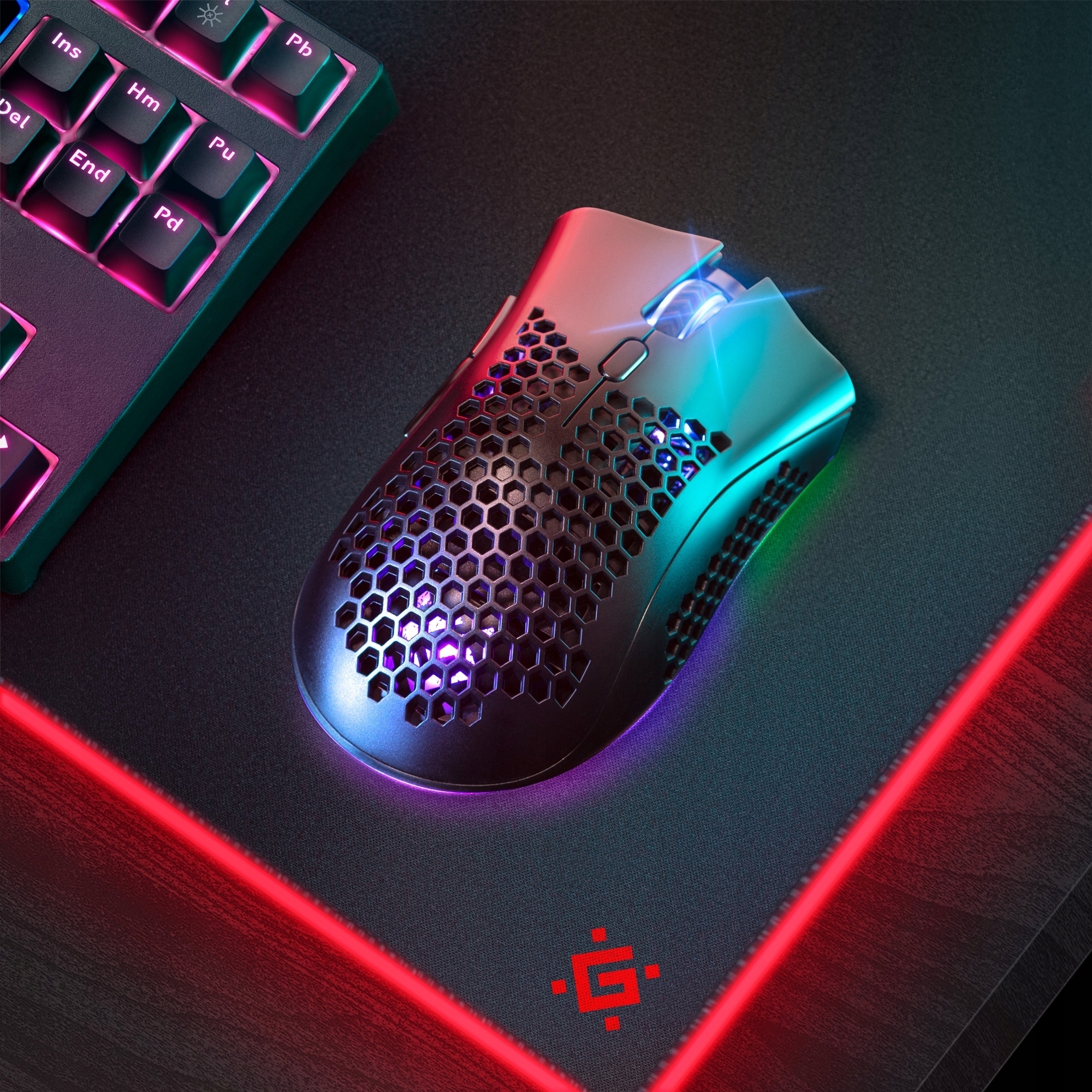 MYSZ DEFENDER GM-709L WARLOCK OPTIC RF RGB 2400dpi 8P — 21