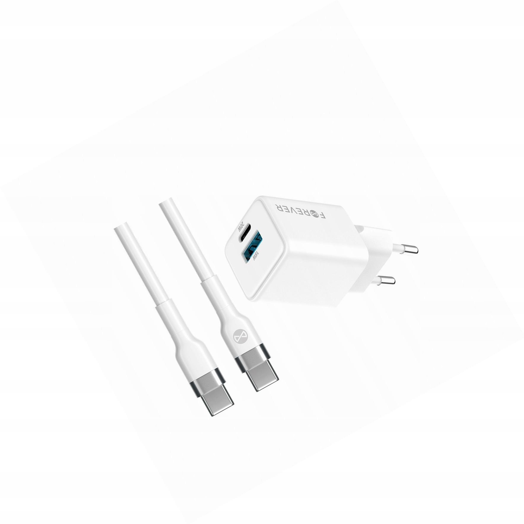 Szybka ładowarka GaN 20W Usb i Usb-c do Samsung Galaxy Note 20 Ultra