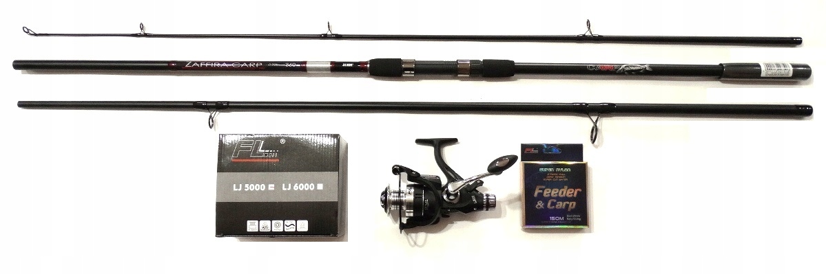 

Wędka Karpiówka 3,6 Jaxon Kołowrotek 10 Ball 3LBS