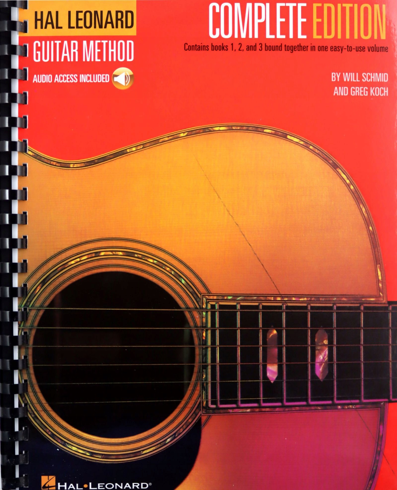 

Hal Leonard Guitar Method 1,2 +3 Complete Version: